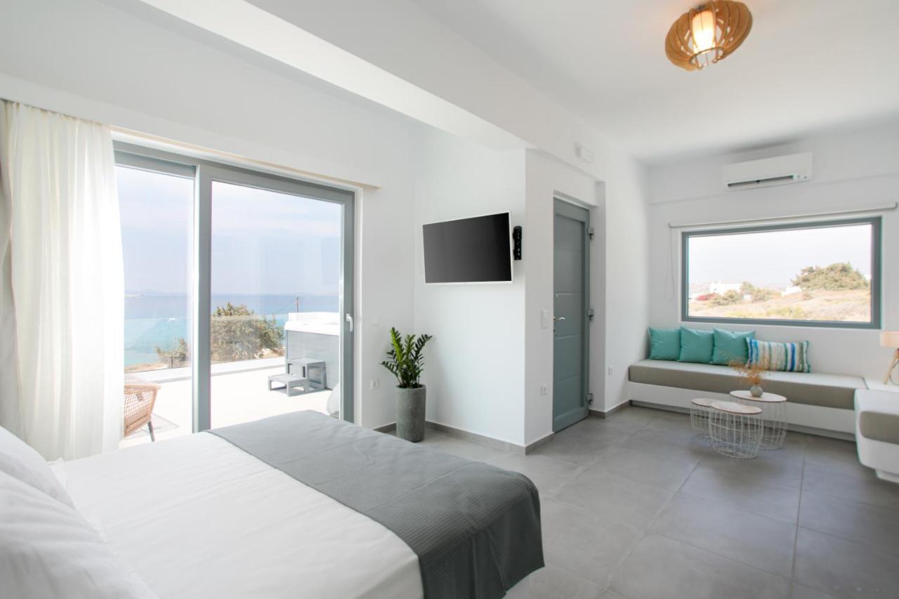 Seanfinity Beachfront Suites Mikri Vigla Exterior foto