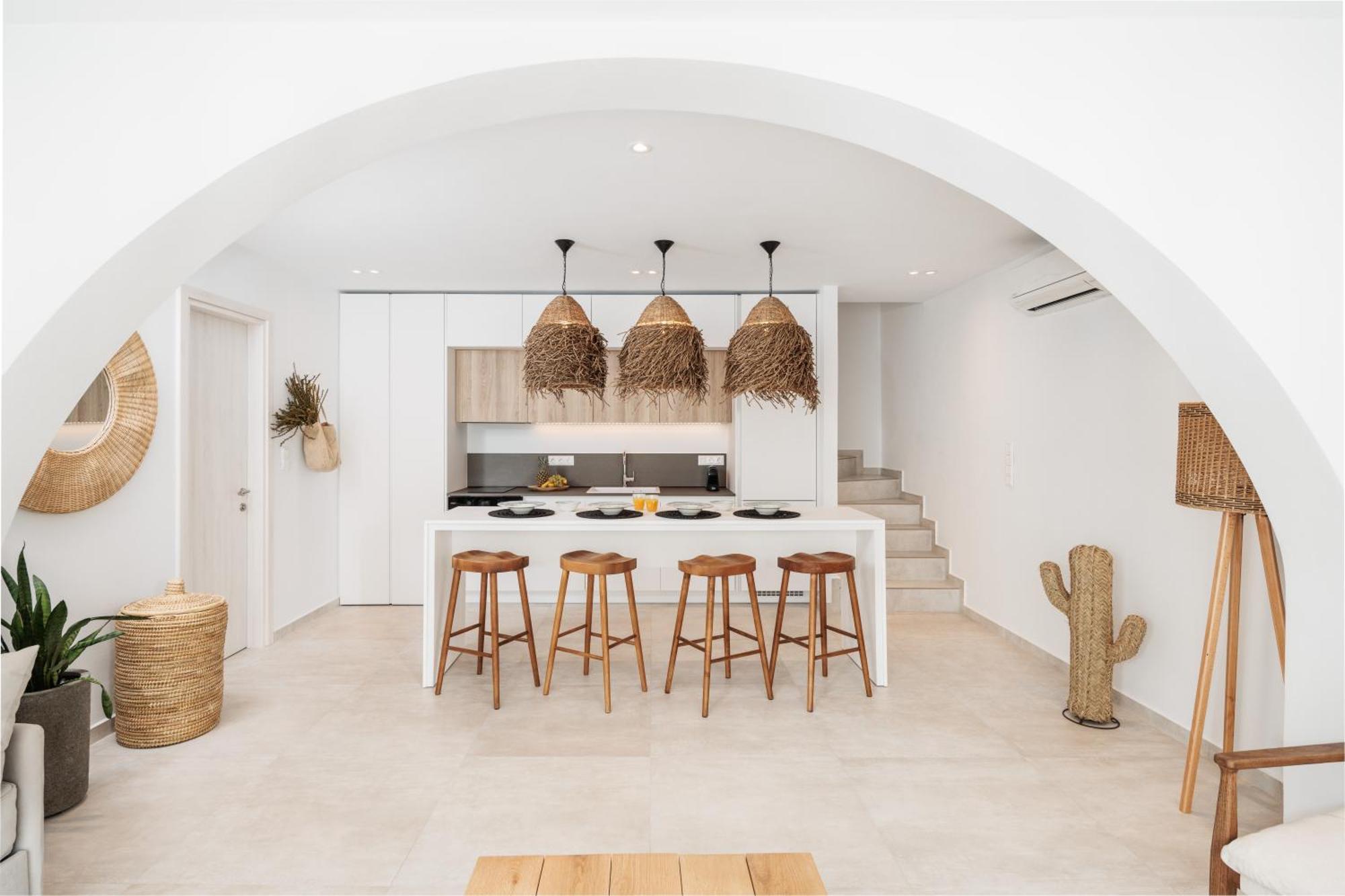 Seanfinity Beachfront Suites Mikri Vigla Exterior foto