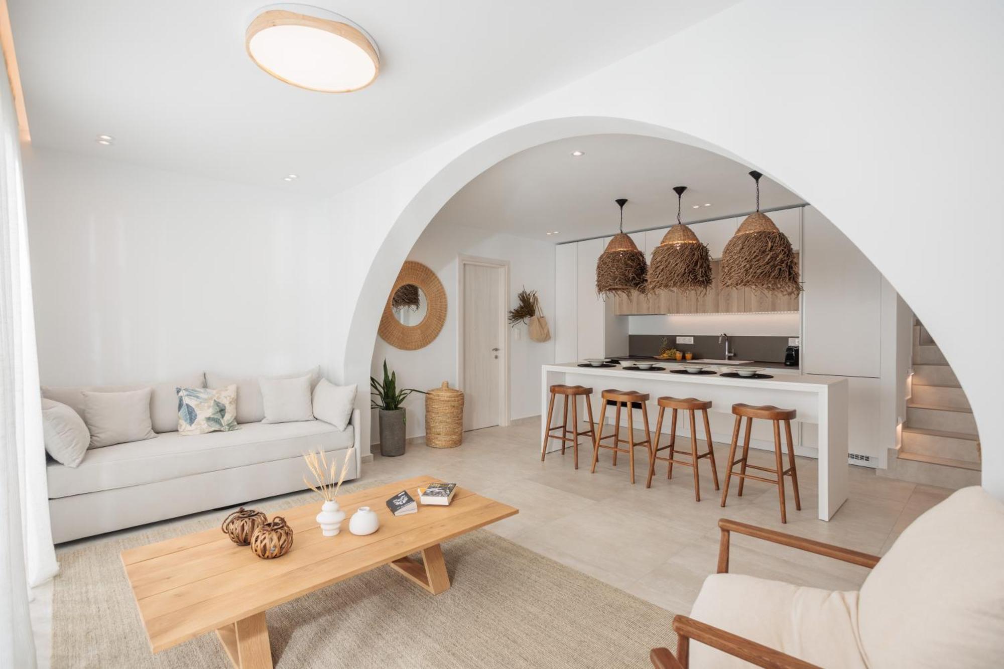 Seanfinity Beachfront Suites Mikri Vigla Exterior foto